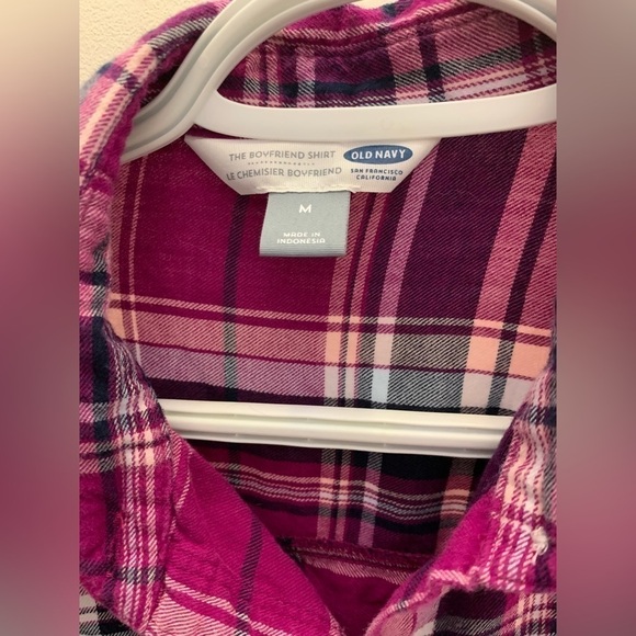 Old Navy Plaid Shirt - Picture 2 of 4